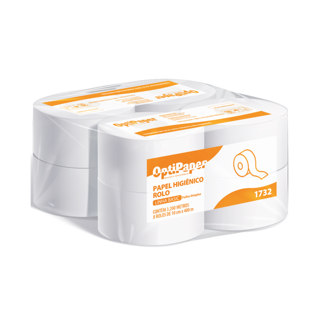 PAPEL HIG BOB OPT BASIC FS 8X400M 1732 OPTIPAPER