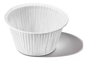 FORMA MUFFIN 50X40 BRANCA C/100 UN ECOPACK