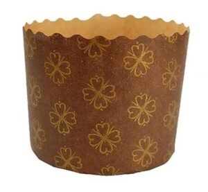 FORMA PANETONE 70X60 MARR 100G C/100 UN ECOPACK
