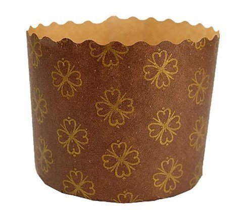FORMA PANETONE 70X60 MARR 100G C/100 UN ECOPACK