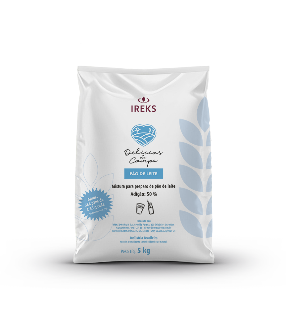 PAO DE LEITE C50 SACO 5KG IREKS