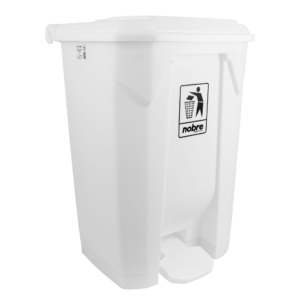 LIXEIRA 100L PLAST C/PEDAL BR NOBRE