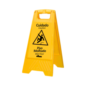 PLACA SINAL PISO MOLHADO NOBRE