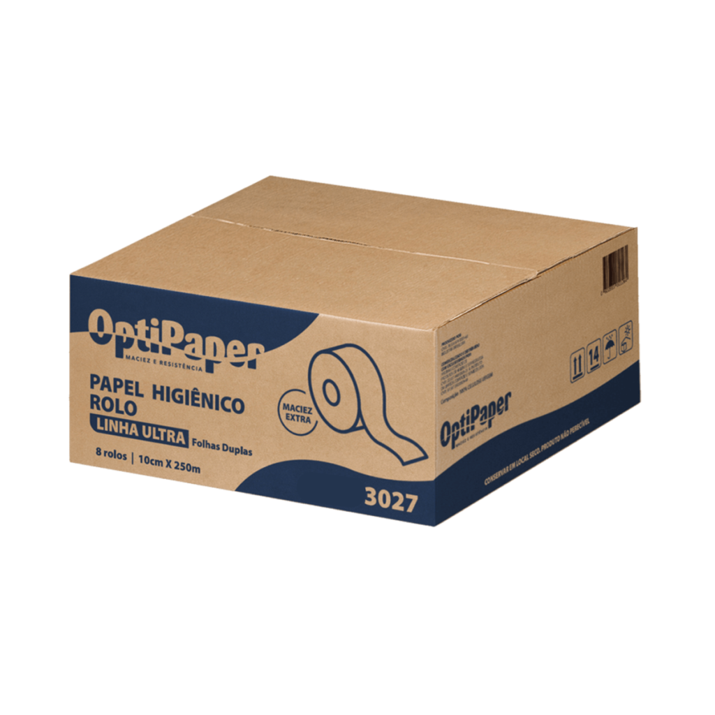PAPEL HIG BOB OPT ULTRA FD 8X250M 3027 OPTIPAPER