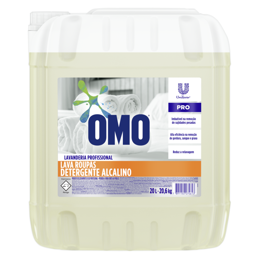DETERG LIQ OMO ALCALINO 20L UNILEVER