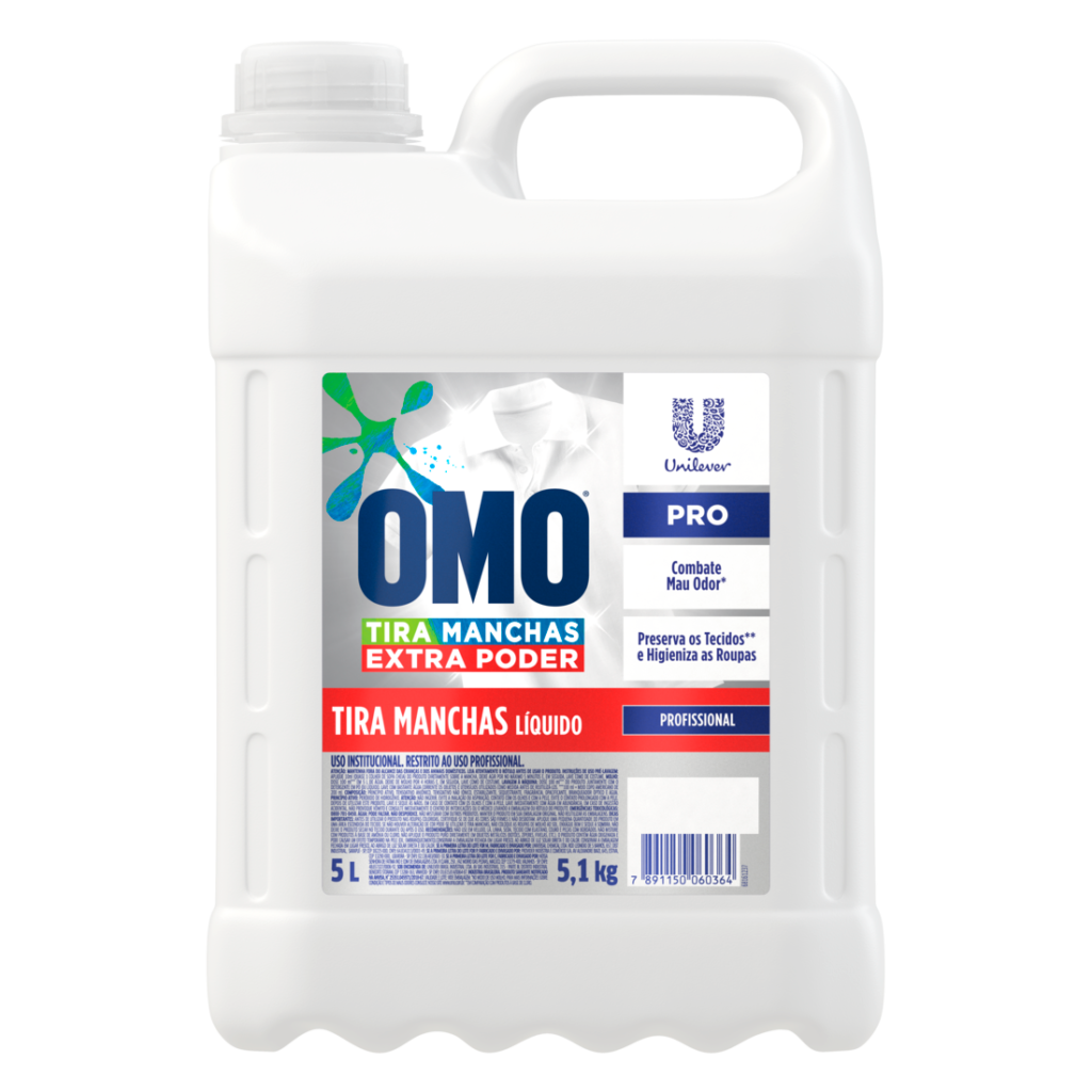 TIRA MANCHAS OMO LIQUIDO 5L UNILEVER