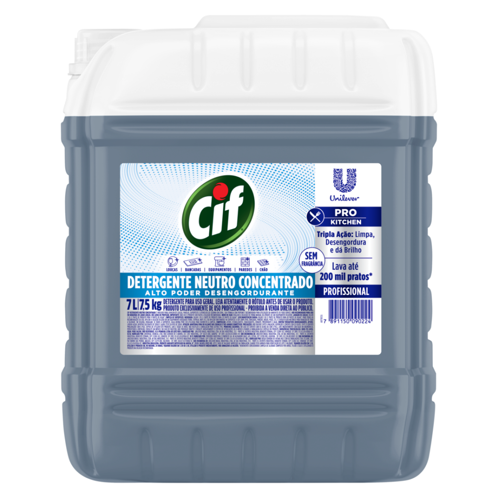 DETERG CIF NEUTRO CONCENTRADO 7L 349 UNILEVER