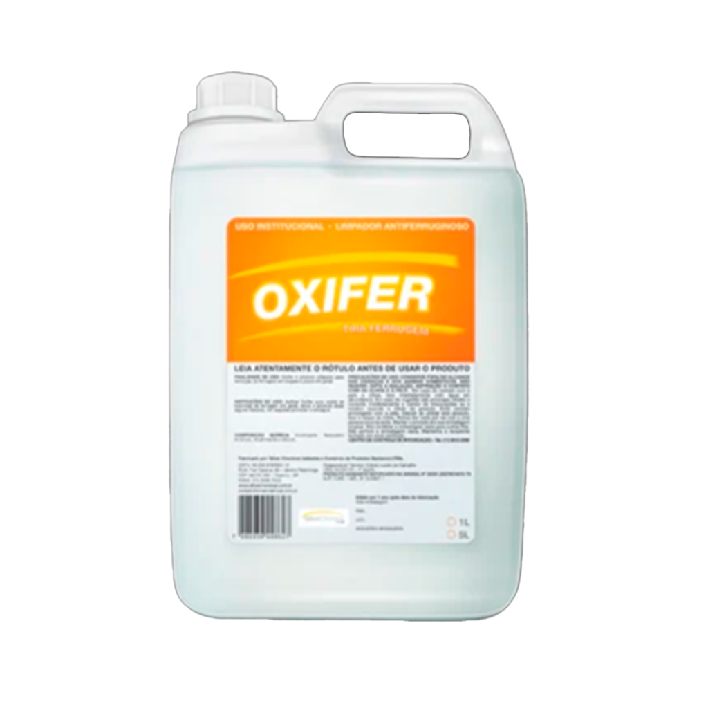 LIMPADOR FERRUGINOSO OXIFER 5L SILVER CHEMICAL
