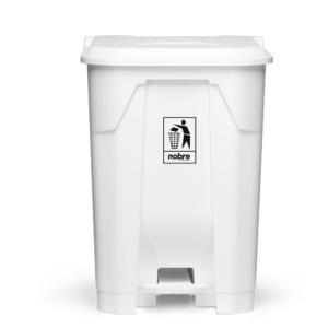 LIXEIRA 50L PLAST C/PEDAL BR NOBRE