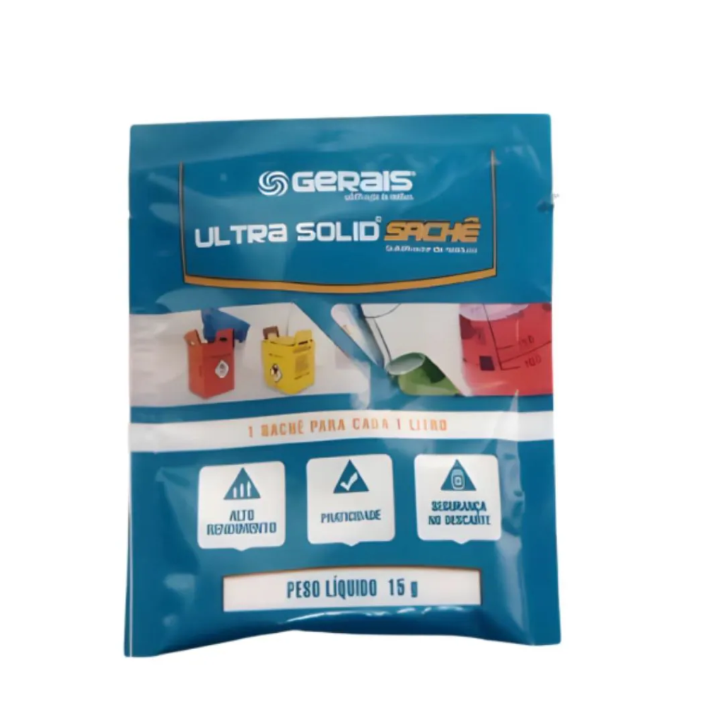 SOLIDIFICADOR P/FRASCOS CX 140X15G GERAIS TECNOLOGIA