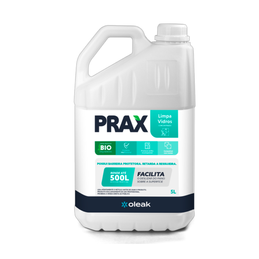 LIMPADOR VIDROS PRAX 5L OLEAK