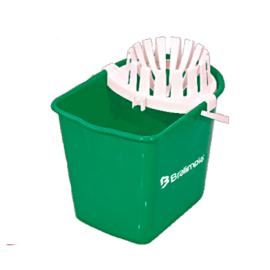 BALDE MOPINHO 12L C/ALCA PLAST VD BRALIMPIA