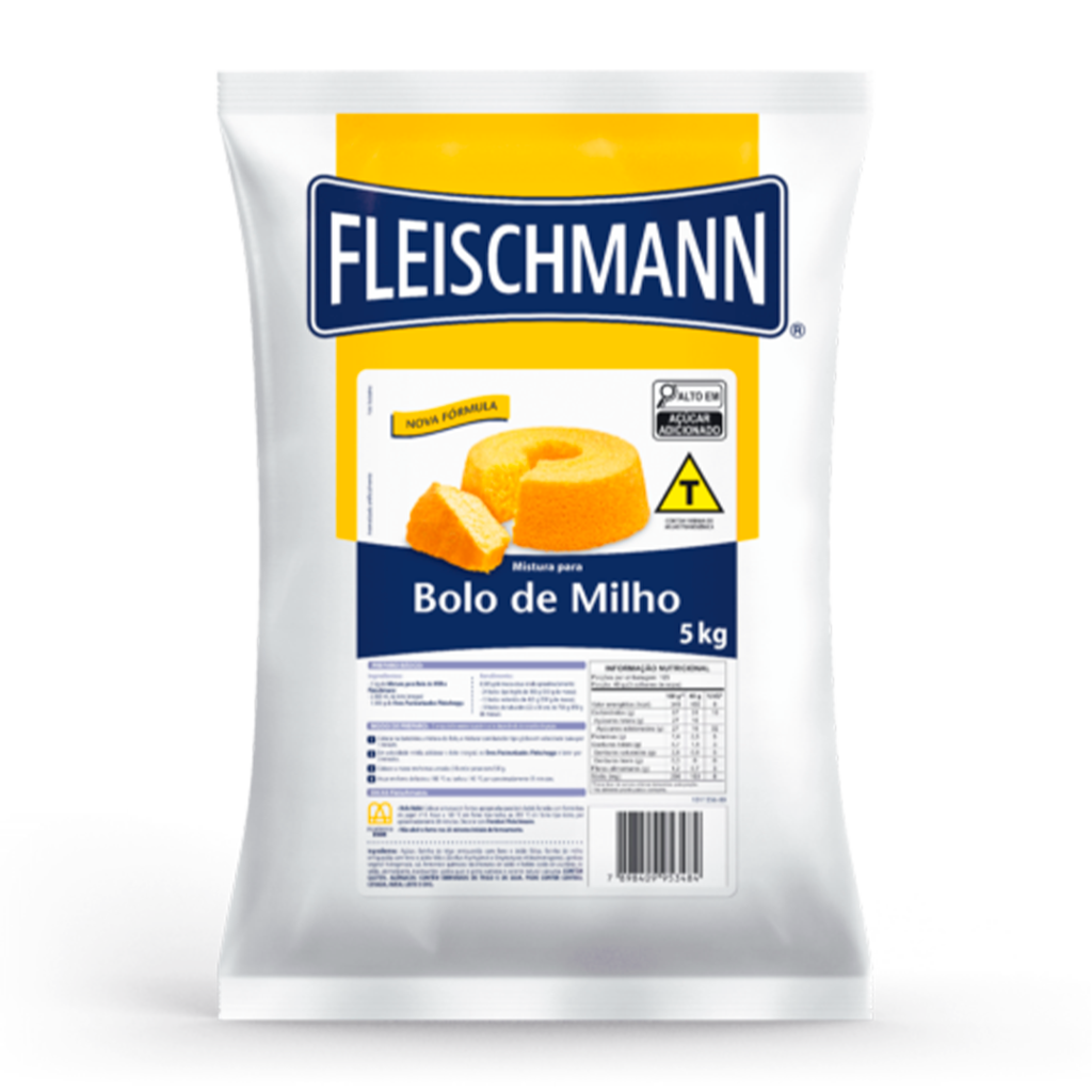MIST BOLO MILHO FLEISCHMANN 5KG (3) AB BRASIL