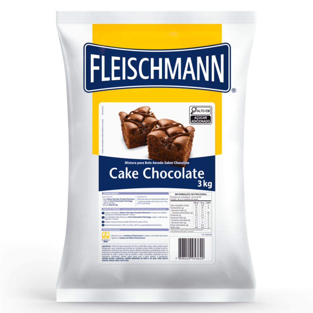 MIST CAKE CHOCOLATE FLEISCHMANN 3KG (5) AB BRASIL