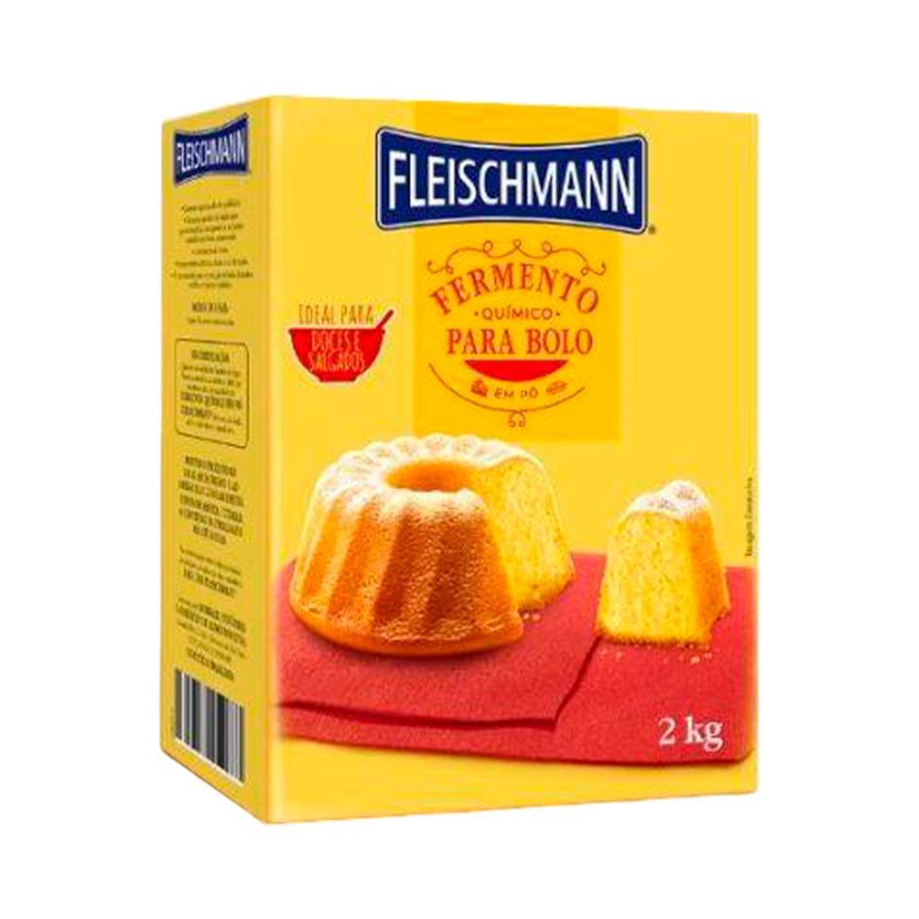 FERMENTO PO QUIMICO FLEISCHMANN 2KG (10) AB BRASIL