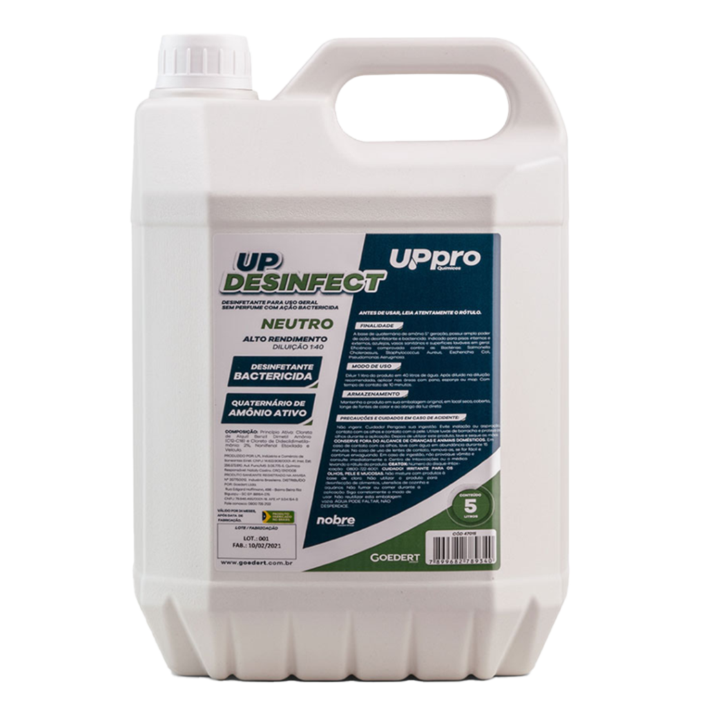 DESINF SEM PERFUME 5L UPPRO NOBRE