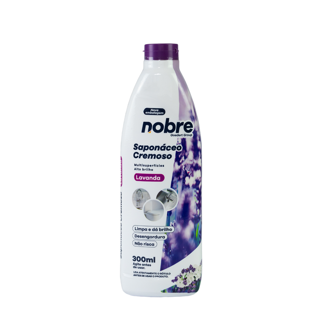SAPONACEO CREMOSO LAVANDA 300ML NOBRE
