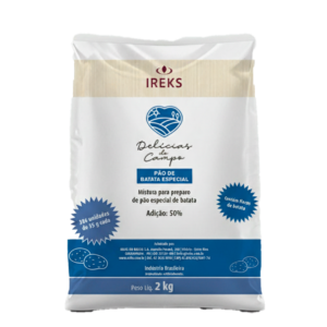 PAO DE BATATA C20 SACO 10KG IREKS