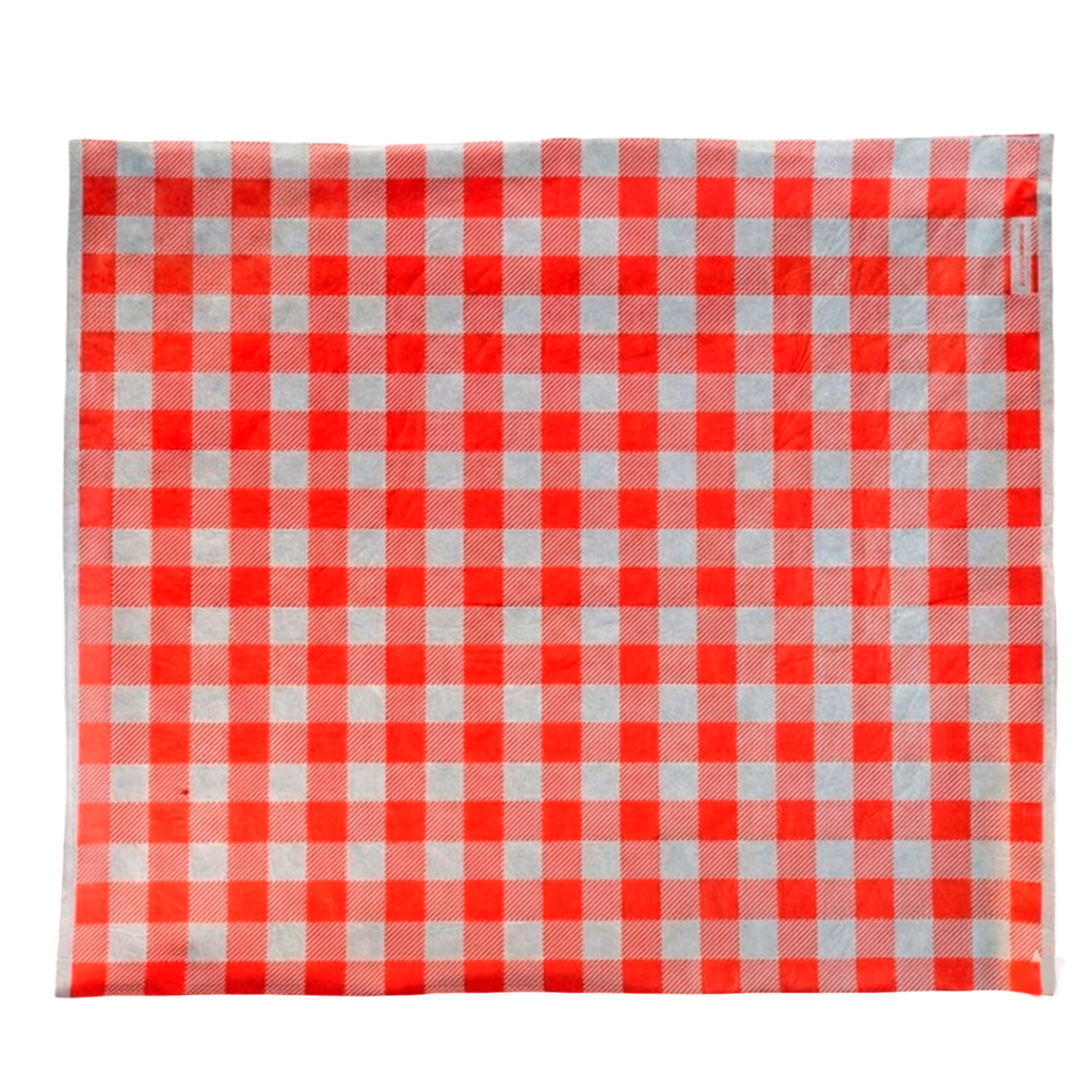 PAPEL ACOPLADO XADREZ VERM 33X38 C/400 PAO NA JANELA