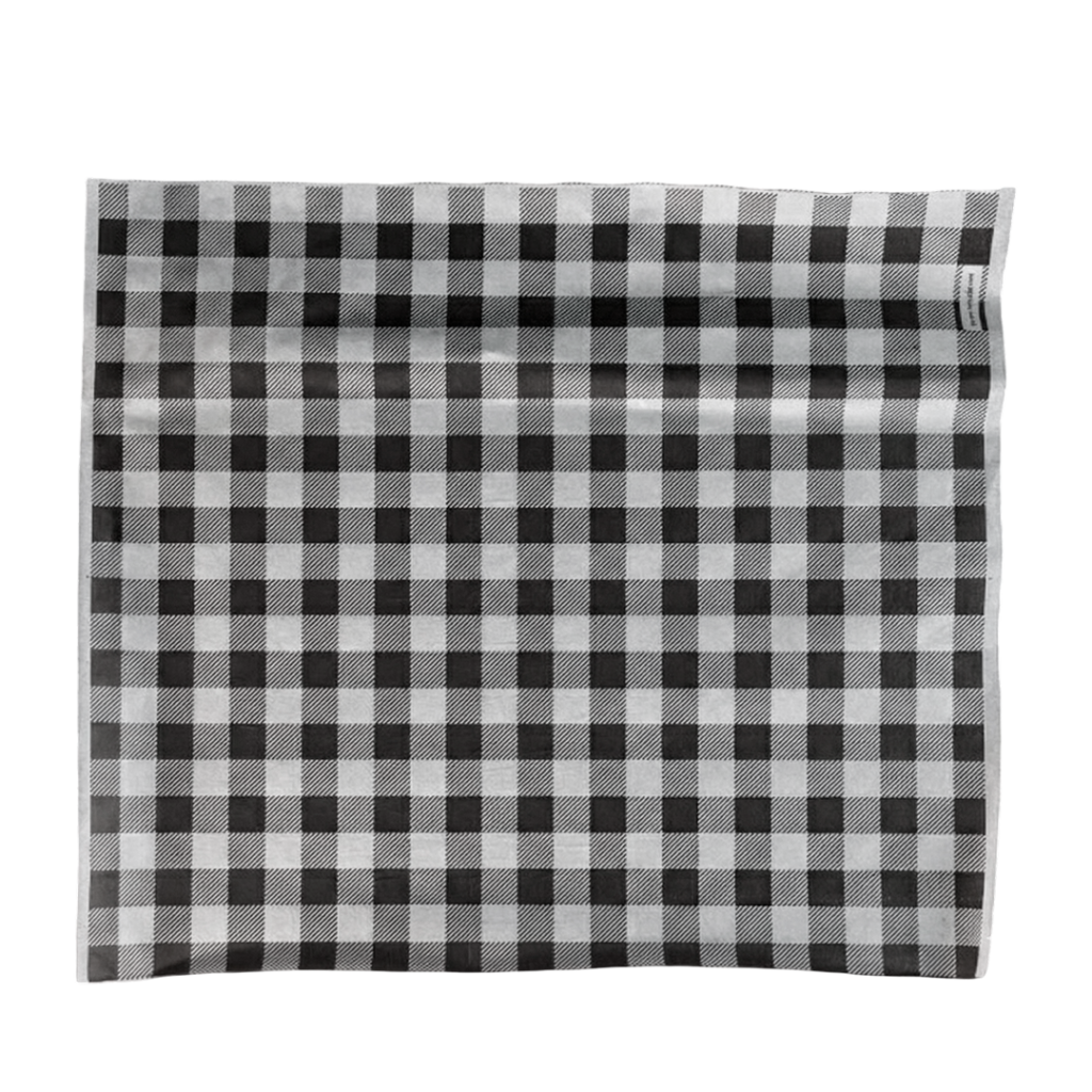 PAPEL ACOPLADO XADREZ PRETO 33X38 C/400 PAO NA JANELA