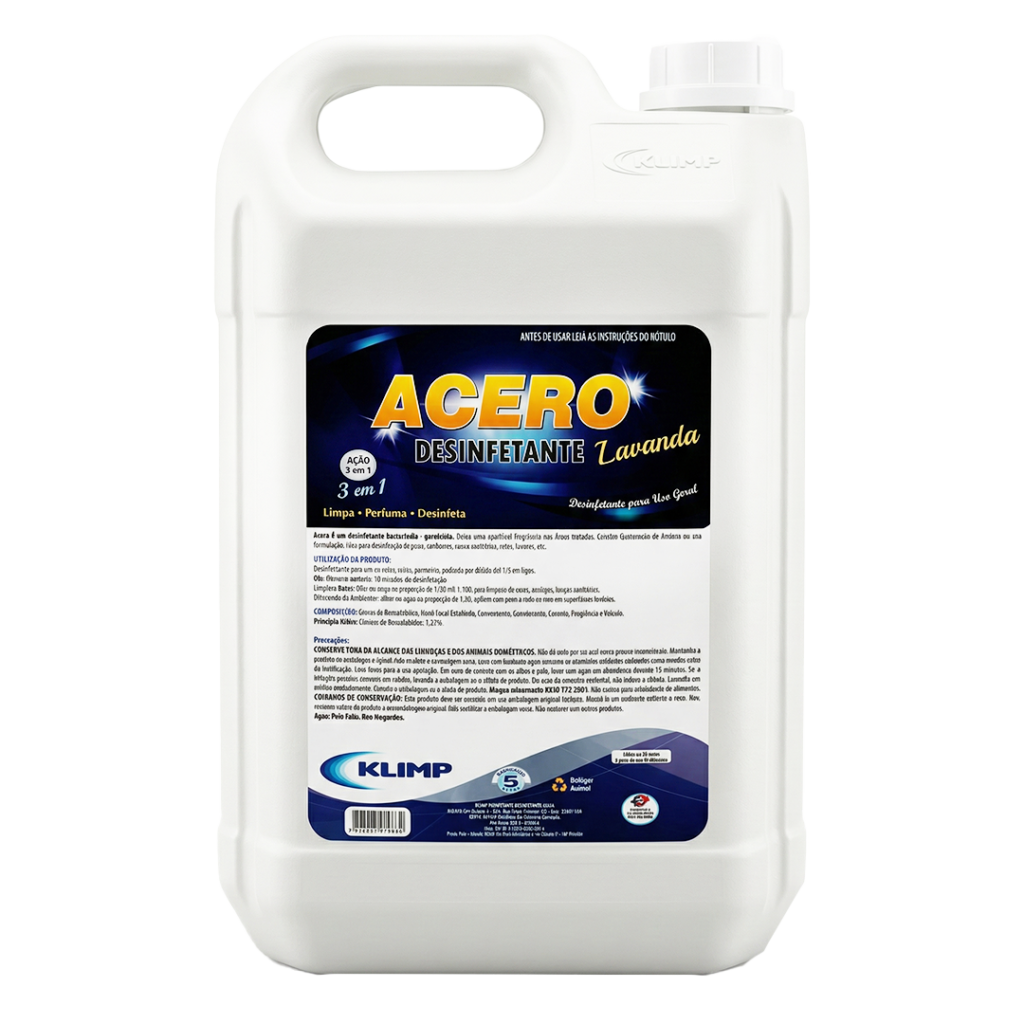 DESINF ACERO LAVANDA 5L KLIMP JPS