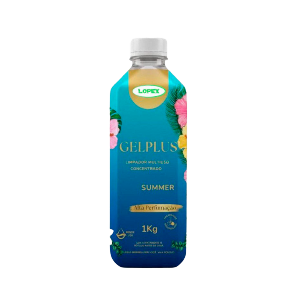 LIMPADOR CONCENTRADO GELPLUS SUMMER 1L CAPTERPLUS