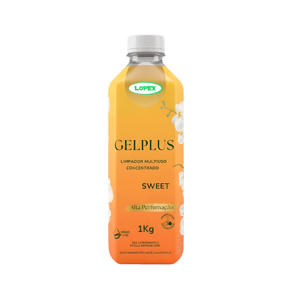 LIMPADOR CONCENTRADO GELPLUS SWEET 1L CAPTERPLUS