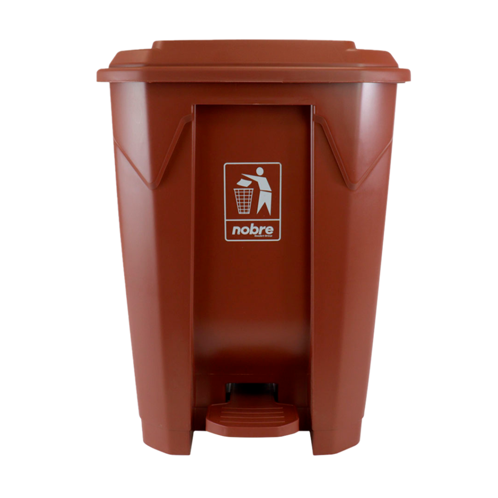 LIXEIRA 50L PLAST C/PEDAL MAR NOBRE