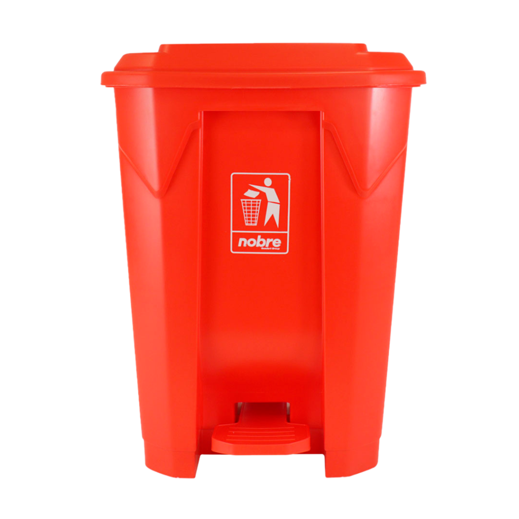 LIXEIRA 50L PLAST C/PEDAL VM NOBRE