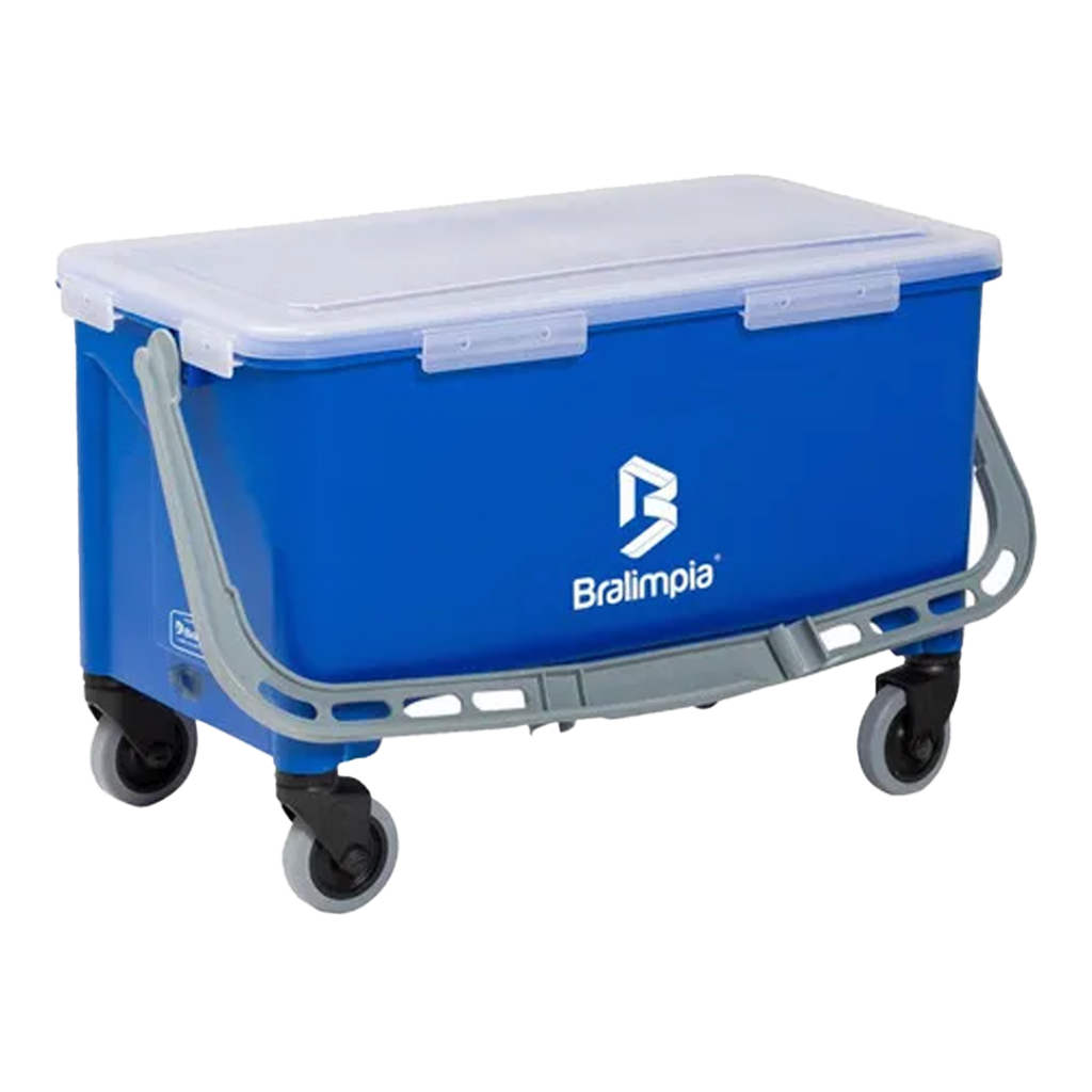 BALDE APLICADOR DE CERA 30L AZ BRALIMPIA