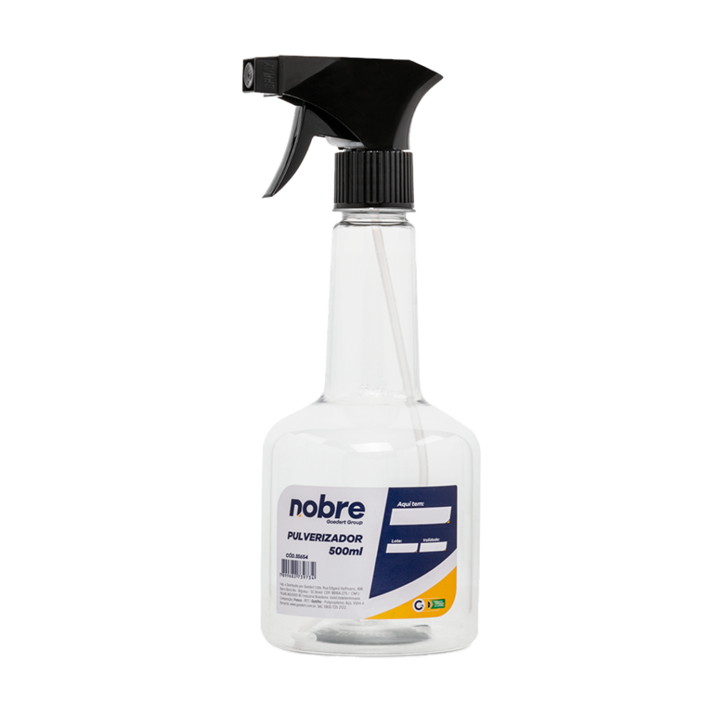 PULVERIZADOR PET 500ML VERMELHO NOBRE