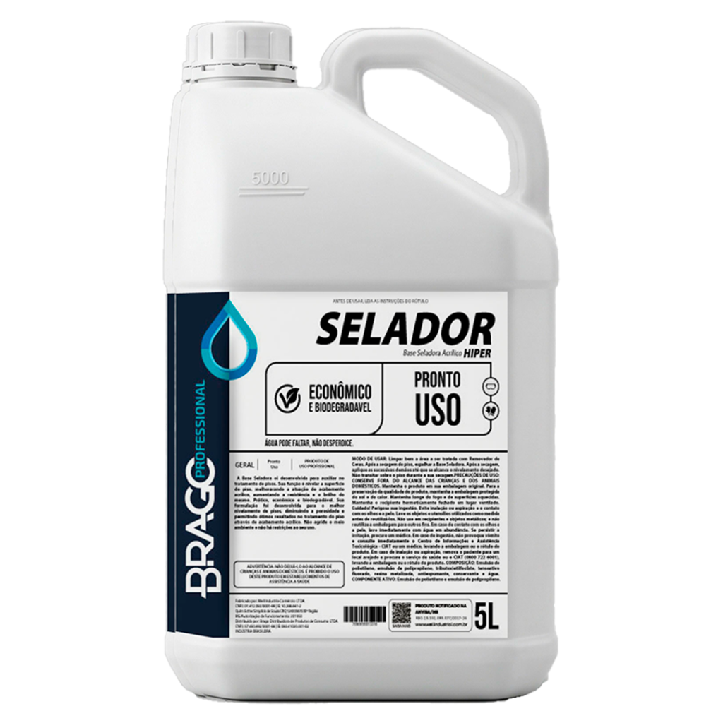 SELADOR ACRILICO HIPER 5L BRAGO PROFESSIONAL