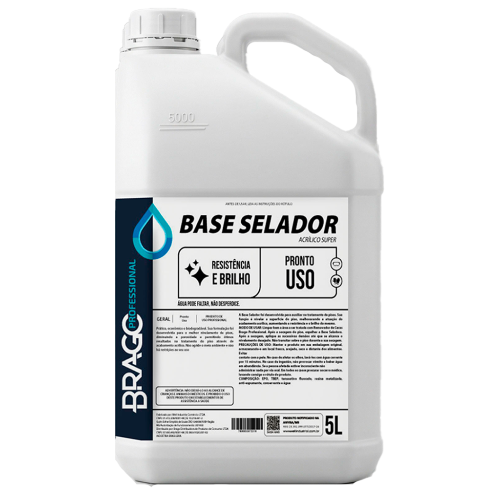 SELADOR ACRILICO SUPER 5L BRAGO PROFESSIONAL