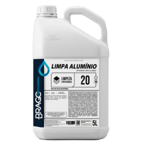 LIMPA ALUMINIO 5L 1/20 BRAGO PROFESSIONAL