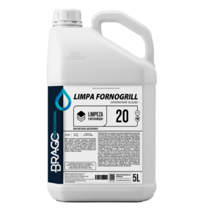 LIMPA CHAPA FORNOGRILL 5L 1/20 BRAGO PROFESSIONAL