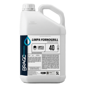 LIMPA CHAPA FORNOGRILL 5L 1/40 BRAGO PROFESSIONAL