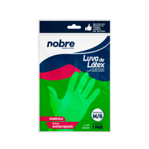 LUVA LATEX MULTIUSO SLIM VD P NOBRE NOBRE