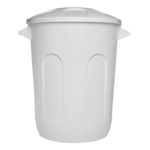 CESTO FECHADO BRANCO 60L JAGUAR