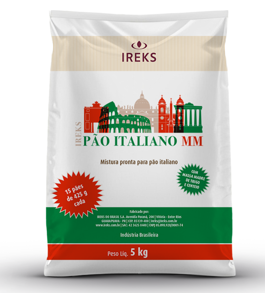 PAO ITALIANO CLASSICO MM SACO 5KG IREKS