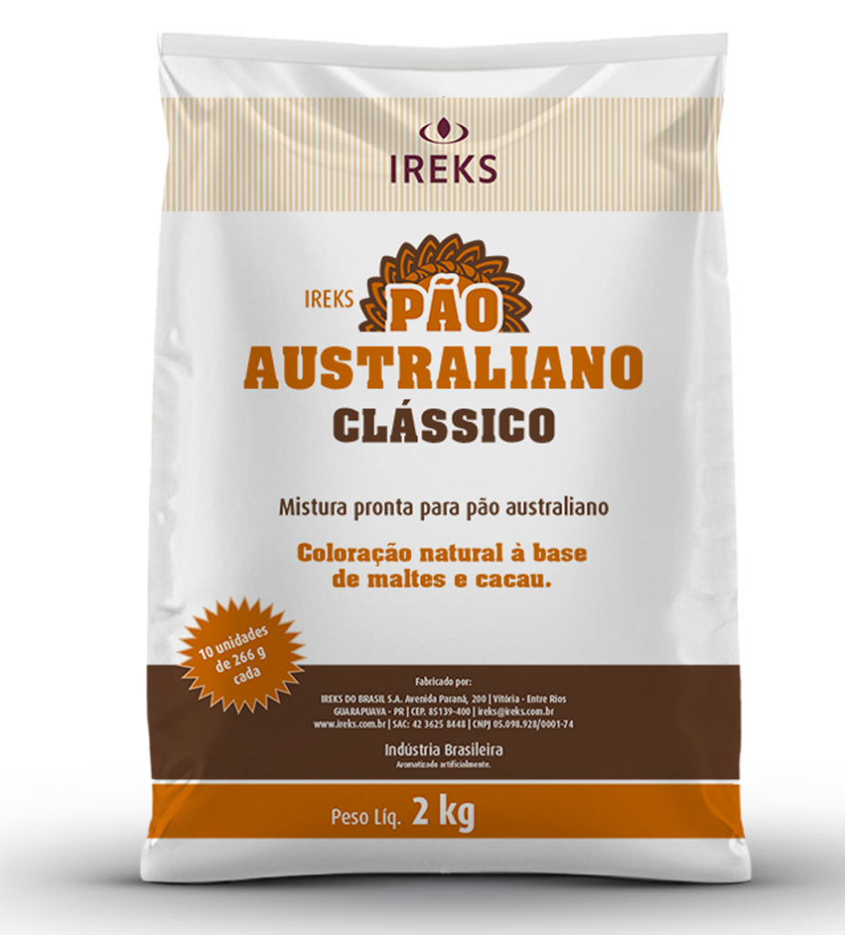 PAO AUSTRALIANO CLASSICO SACO 2KG IREKS