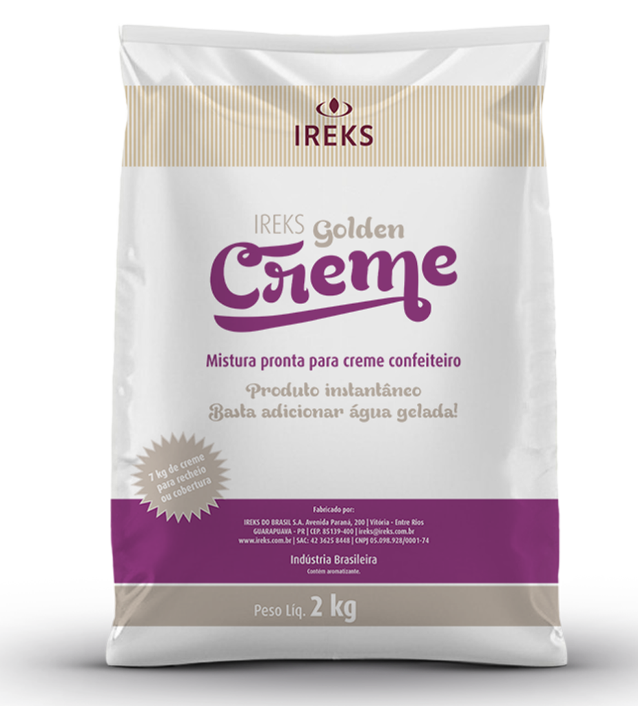 CREME CONFEITEIRO PREMIUM GOLDEN SACO 2K IREKS