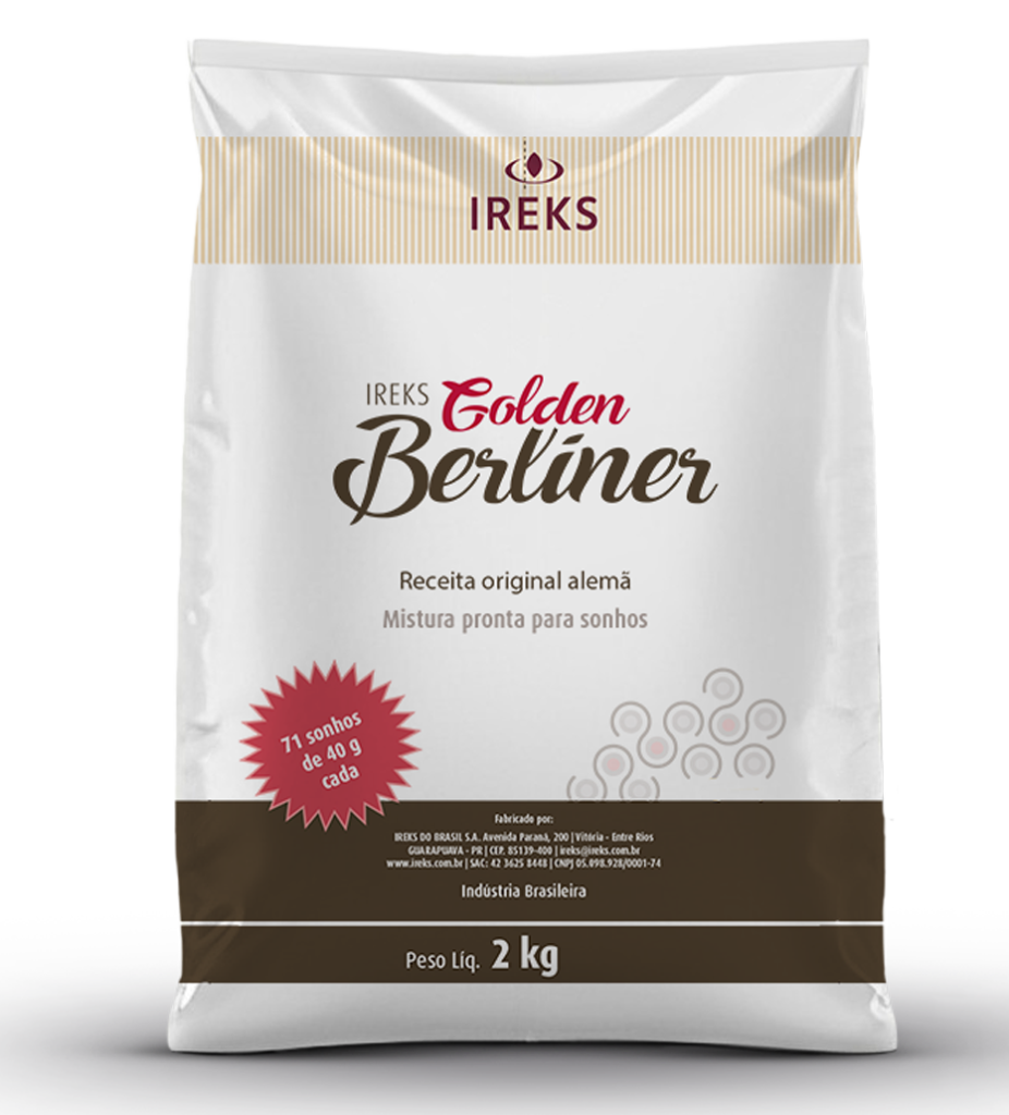 SONHO GOLDEN BERLINER SACO 2KG IREKS