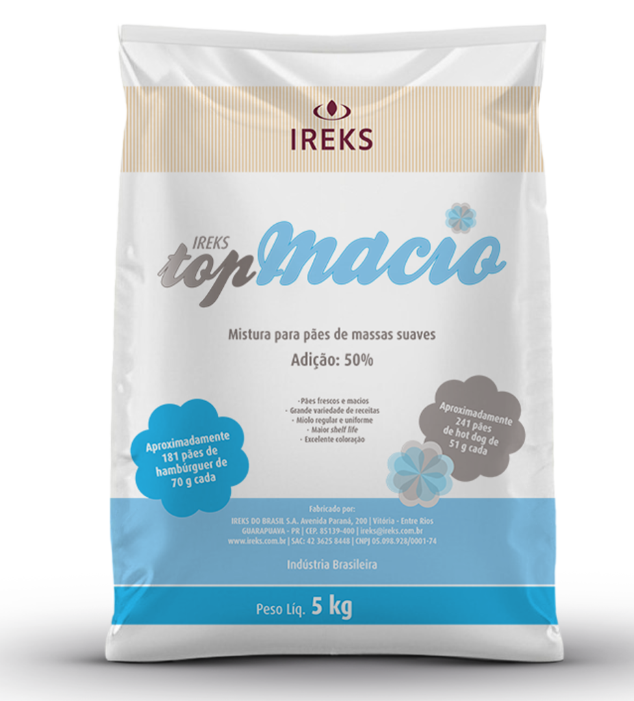TOP MACIO MASSA DOCE SACO 5KG IREKS