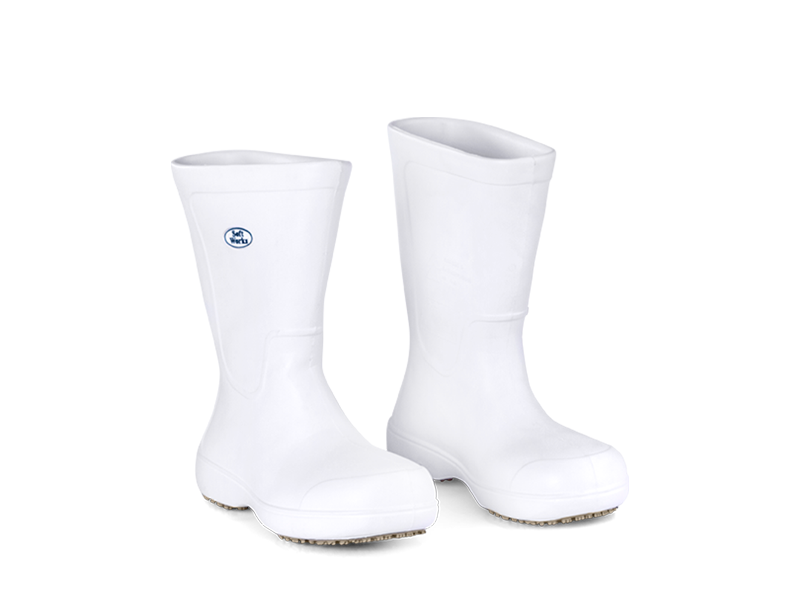 BB87 BOTA C LONGO ANTIDER S/BIQ BCO N.35 SOFT WORKS