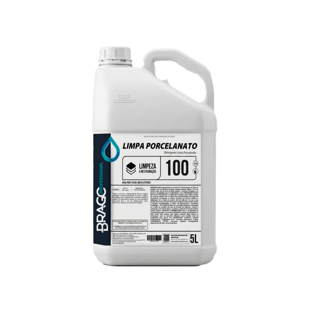 LIMPA PORCELANATO 5L 1/100 BRAGO PROFESSIONAL