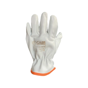 LUVA DE COURO RASPA VAQUETA 10CM GABI LUVAS