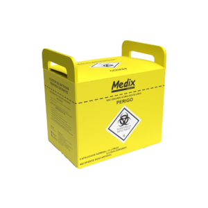 CAIXA COLETOR PERFURO CORTANTE AM 13L MEDIX