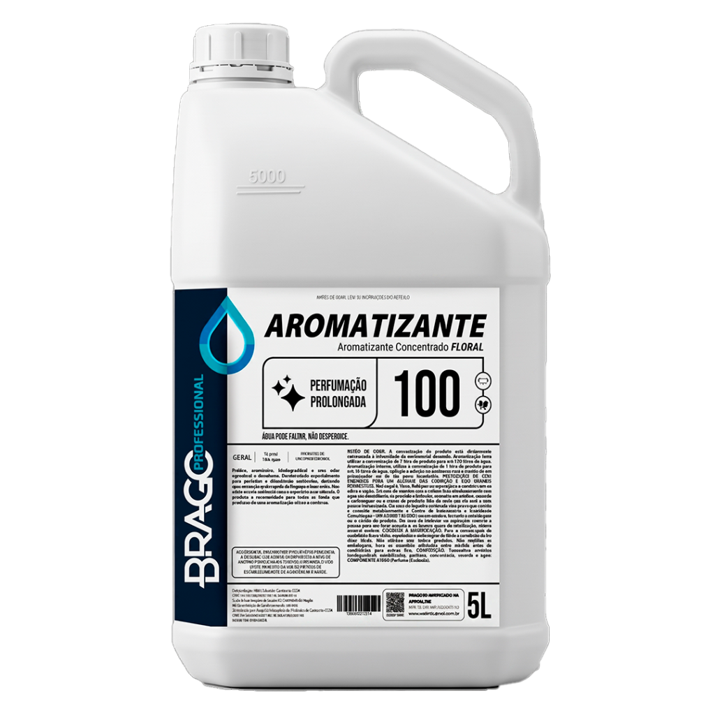 DESINF CONCENTRADO FLORAL 5L 1/100 BRAGO PROFESSIONAL
